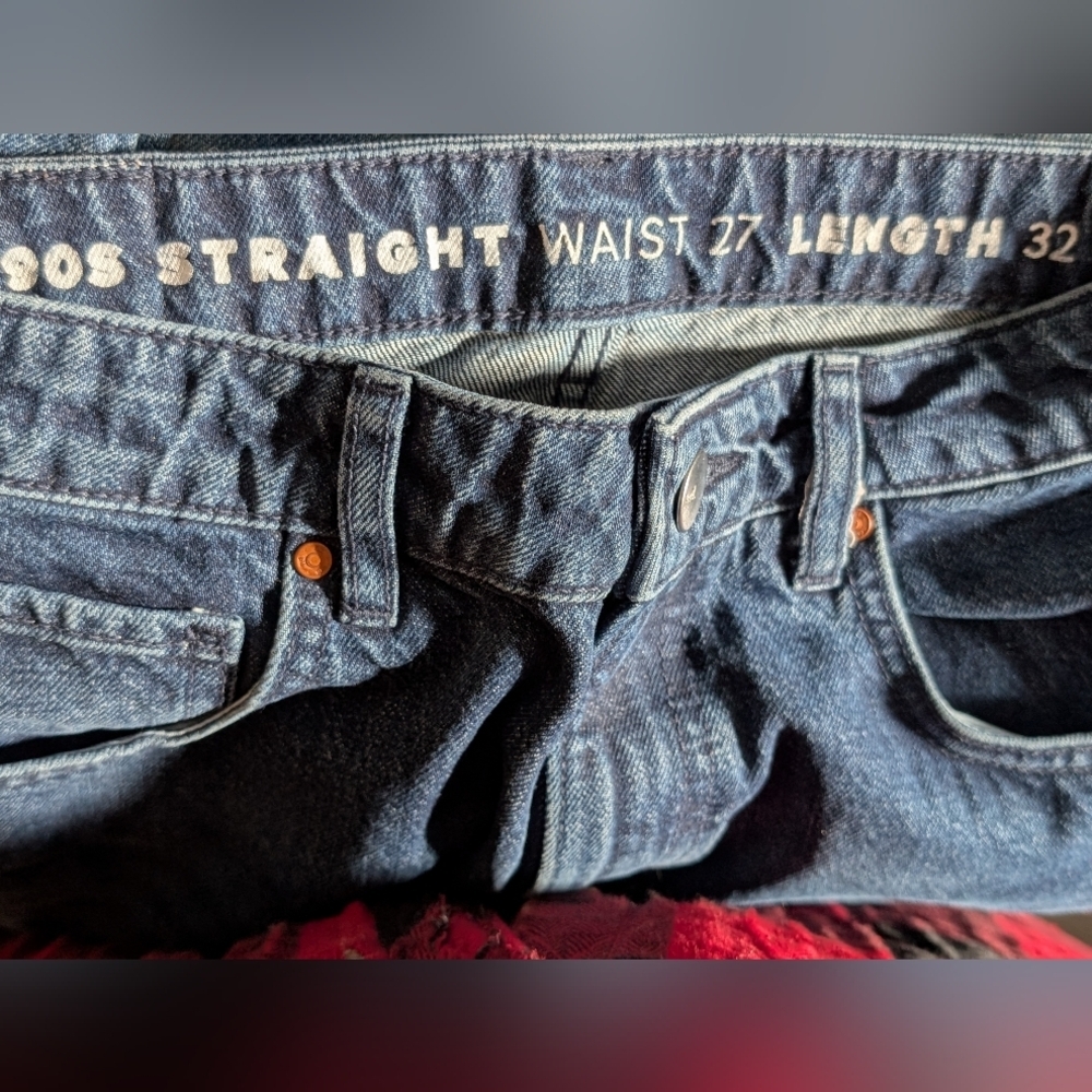Never Denim Straight Leg *27, nwot - Picture 4 of 4